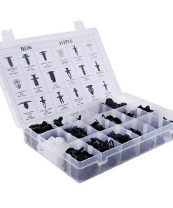 Ensemble de 415 Clips de Fixation en Plastique pour Voiture avec Outil de Suppression