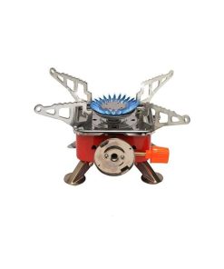 Mini réchaud carré pour camping en plein air