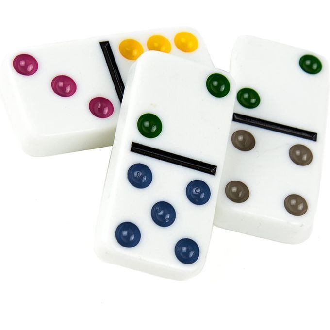 Domino 28 unités Colorés